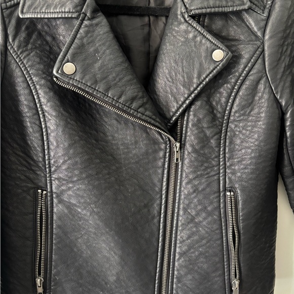 Jack by BB Dakota Women's Black Leather Jack by BB Dakota medium - Picture 5 of 6